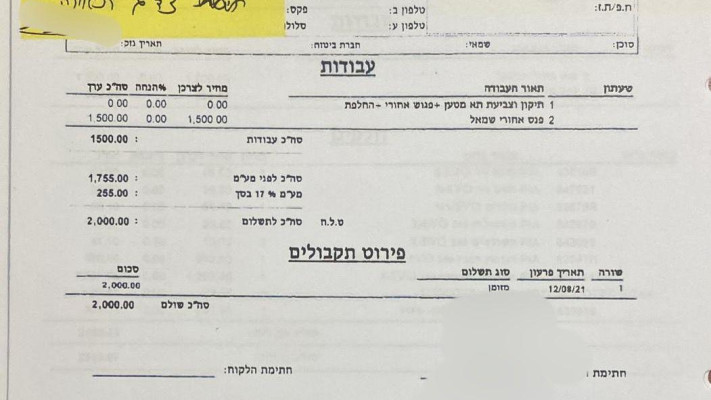 הונאת העובדת בכספי איחוד הצלה