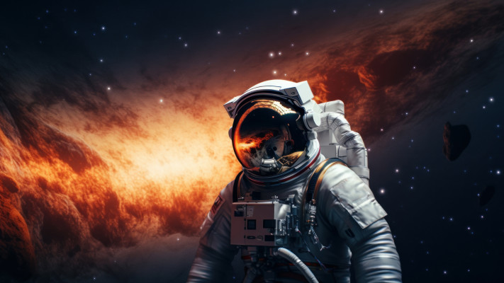 כבר לא יסבול מבדידות? אסטרונאוט בחלל