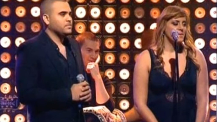 נסרין קדרי, דור שמעון (צילום: צילום מסך ערוץ 24)