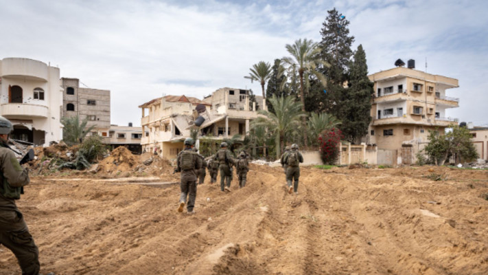 כוחות צה''ל בח'אן יונס 