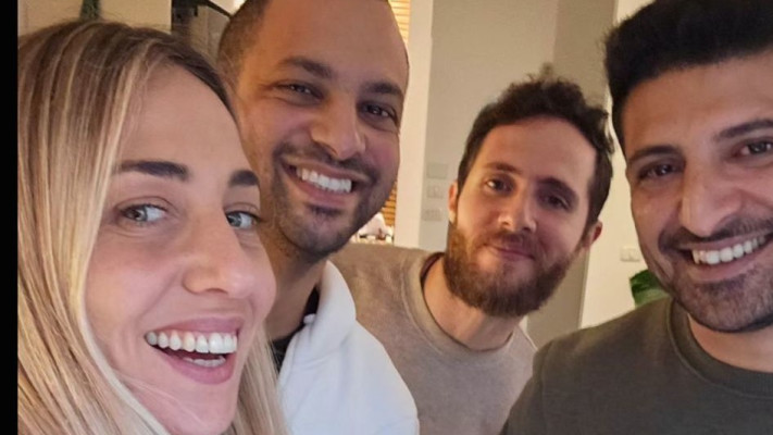 שניר שליו, רז איתן, תומר בדוג, חן דרקיס, כוכבי חתונה ממבט ראשון (צילום: צילום מסך אינסטגרם)