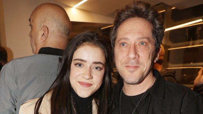 עידן אלתרמן ובתו (צילום: רפי דלויה)