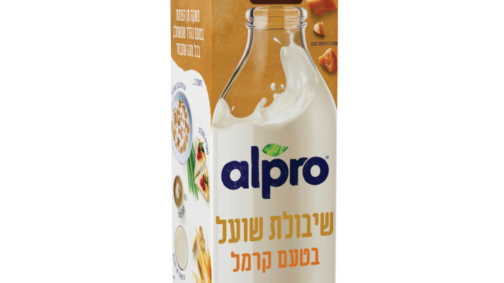 משקה שיבולת שועל בטעם קרמל