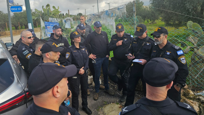 דני לוי בזירת האירוע בג'דיידה מכר