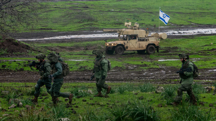 פעילות כוחות צה''ל בגבול הצפון (צילום: דובר צה''ל)