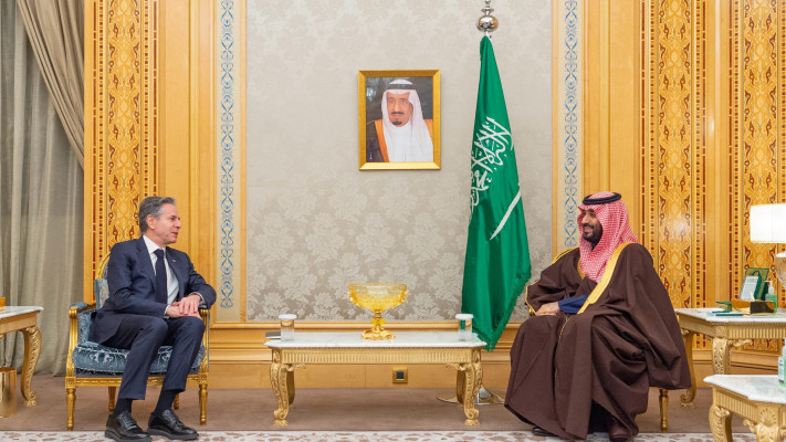 מוחמד בן סלמאן, אנתוני בלינקן