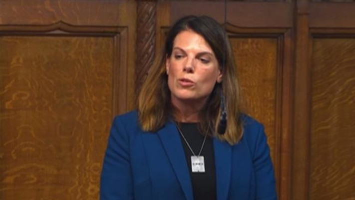 המחווה לחטופים בפרלמנט הבריטי