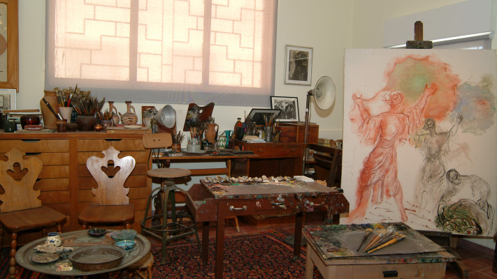 הסטודיו המקורי של הצייר ראובן
