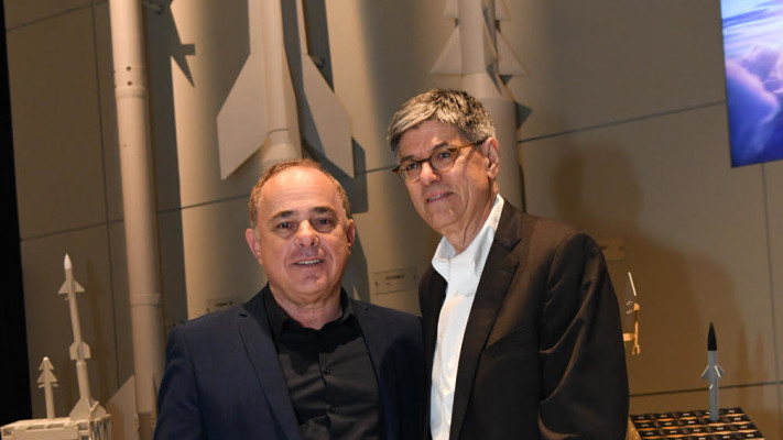 ג'ק לו, יובל שטייניץ (צילום: דוברות רפאל)