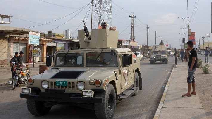 הקרבות במוסול. \'\'לא דומה למלחמה בעזה\'\' (צילום: ZAID AL-OBEIDI/AFP via Getty Images)
