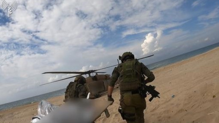 חילוץ פצועים מצפון הרצועה