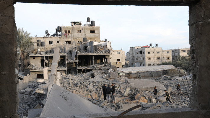 רפיח (צילום: REUTERS/Ibraheem Abu Mustafa)