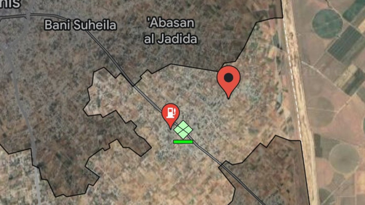 דיווחים ערביים על הפגזה ארטילרית מתמשכת ועימותים באזור תחנת הדלק בעבסאן אל-כבירה (צילום: שימוש לפי סעיף 27א')