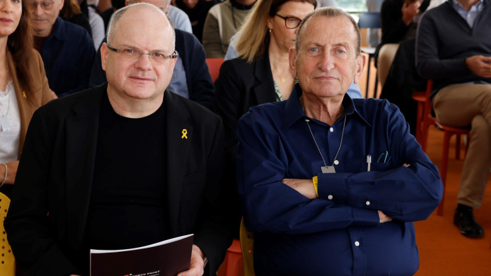 רון חולדאי וגיל שויד (צילום: גיא יחיאלי)