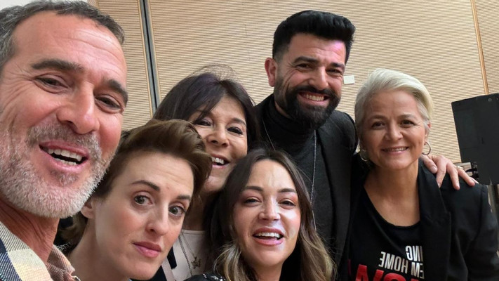 שרה פון שוורצה, עמוס תמם, נלי תגר, רינה מצליח, זהר שטראוס (צילום: אורטל דהן זיו)