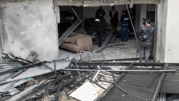 תיעוד הנזק שנגרם בצפון ממטח הטילים