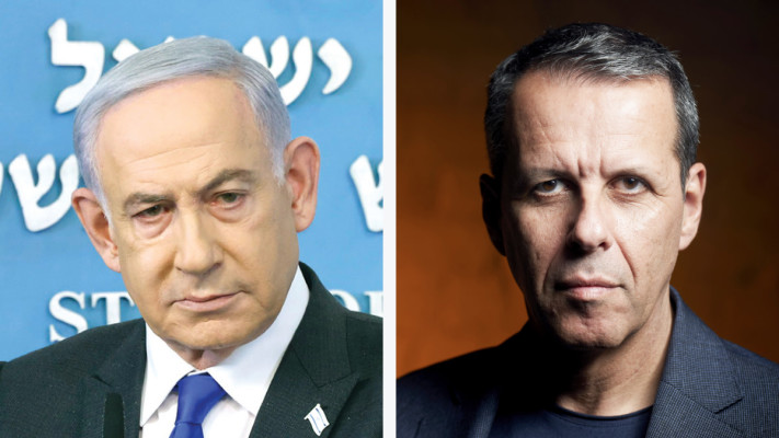 בנימין נתניהו, רונן צור (צילום: רמי זרנגר,מרק ישראל סלם, פלאש 90)
