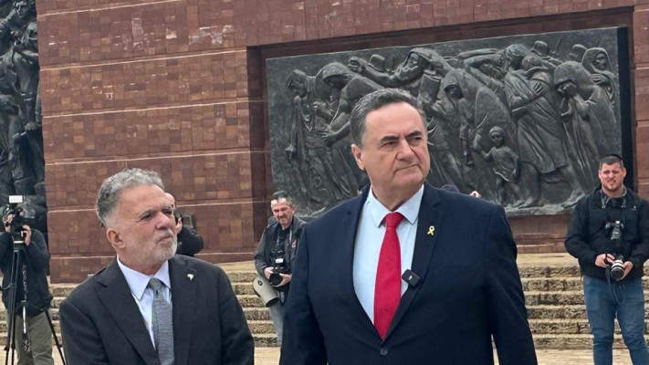 ישראל כ''ץ ושגריר ברזיל בישראל פדריקו מאייר