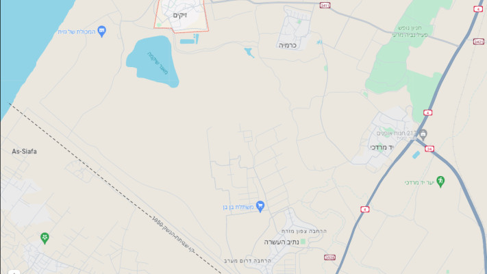 זיקים, נתיב העשרה, יד מדרכי