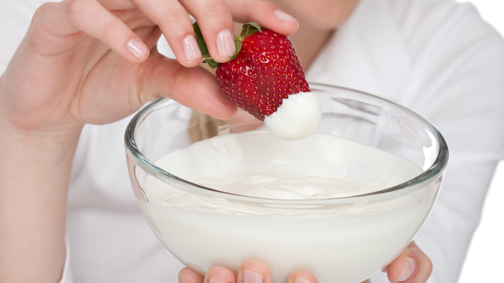 תותים ויוגורט - שילוב מנצח