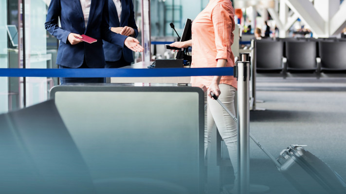 שער עלייה למטוס, אילוסטרציה