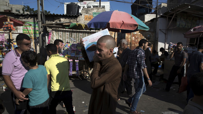 סוחרים בעזה