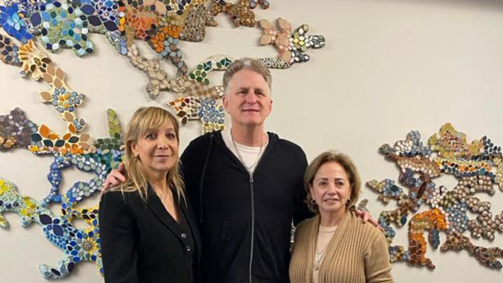 יודי רקנאטי, מייקל רפפורט, אמי פלמור (צילום: יחצ)