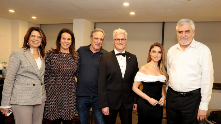 דב קוטלר, שירי מימון, גיא פדר, ראובן קרופיק, דלית רביב, איילת יסעור (צילום: איציק בירן)