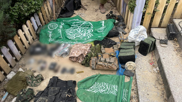 אמצעי הלחימה שאיתרו לוחמי בא״ח צנחנים