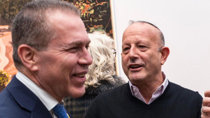 דריל האגלר וגלעד ארדן (צילום: ג'ייסון קרוואלי, BFA)