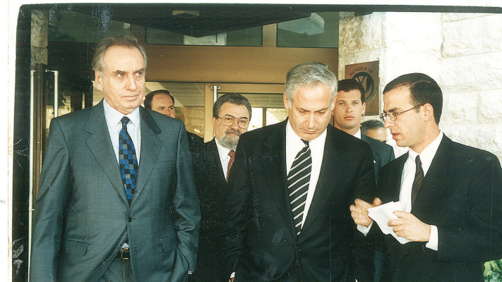 זלמן שובל עם נתניהו