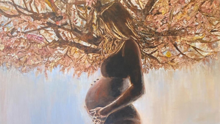 מתוך התערוכה- יצירה של גיורדנה מוזאני