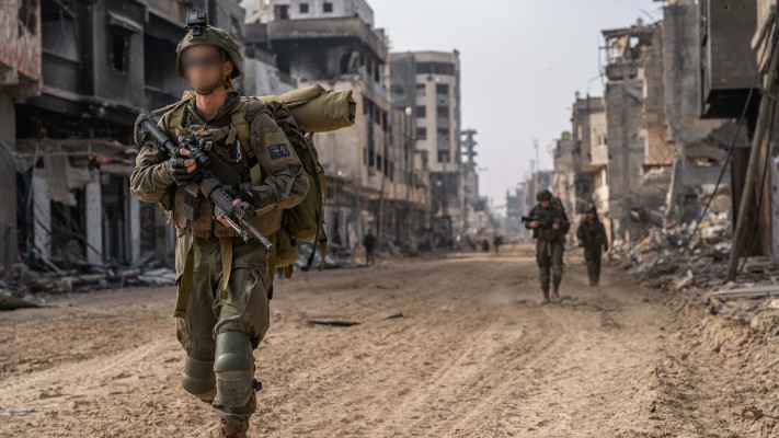 לוחמי צה''ל ברצועת עזה