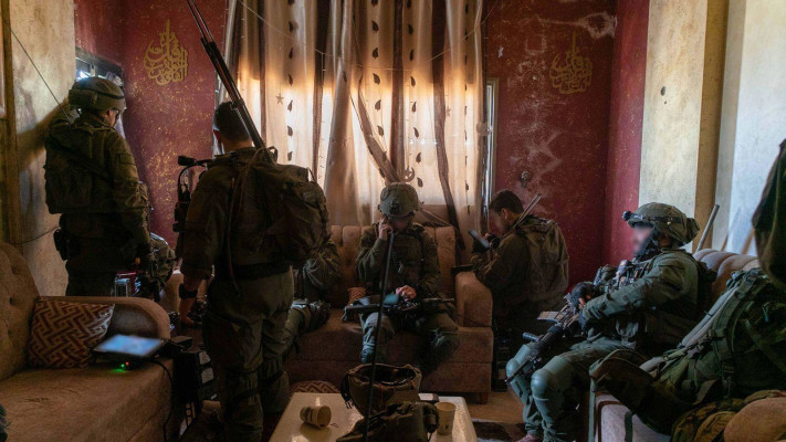 פעילות הכוחות בשכונת זייתון בעזה