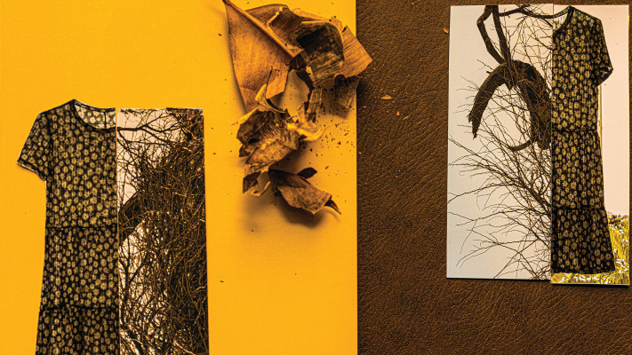 אחת מן היצירות בתערוכה