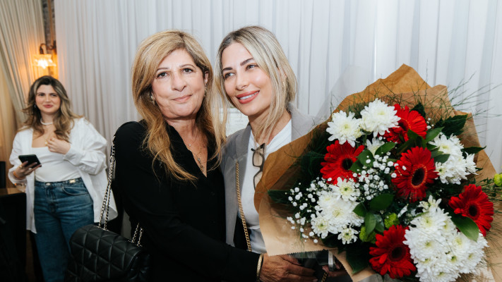 מירן בוזגלו ואימה (צילום: סהר מלול)