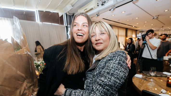 קרן שחם ואימה (צילום: סהר מלול)