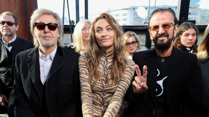 רינגו סטאר, פריס-מיכאל קתרין ג'קסון, פול מקרטני (צילום:  Pascal Le Segretain  Getty Images)