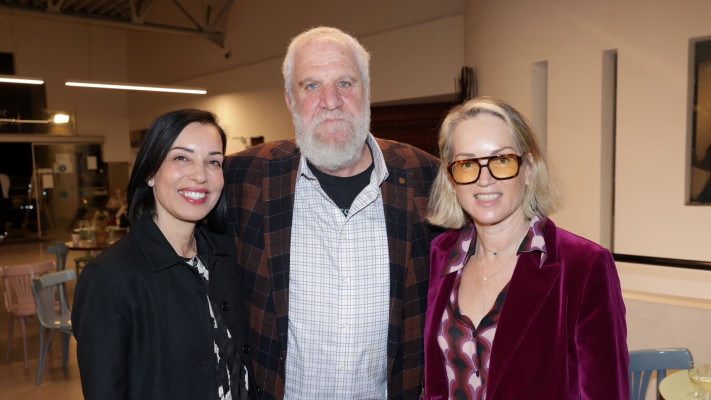 גליה דור, שיזף רפאלי ומירי טוכמאייר (צילום: רפי דלויה)