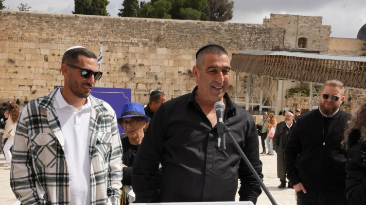 רמי דוידיאן (צילום: הקרן למורשת הכותל)