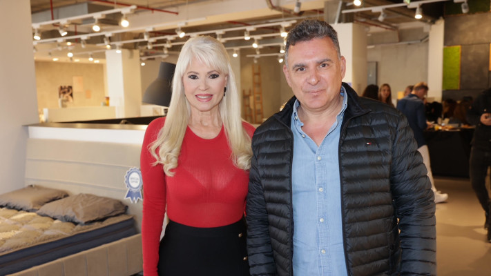 רוני שוורץ ופנינה רוזנבלום (צילום: רפי דלויה)