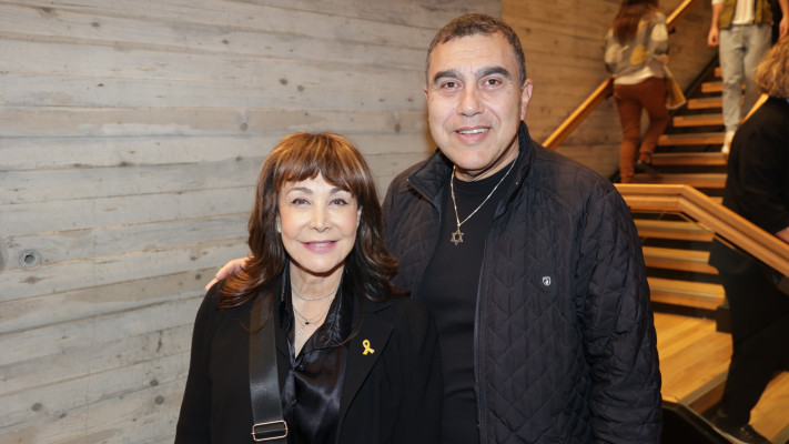 יהודה אליאס, חני נחמיאס (צילום: רפי דלויה)