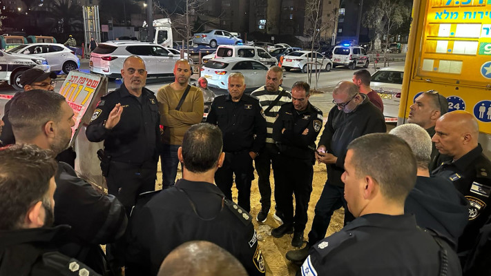 זירת הרצח בלוד