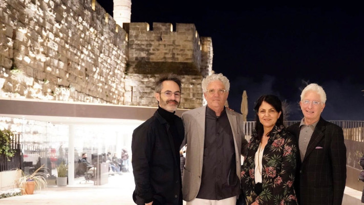 ג׳יימס סניידר, אילת ליבר, איתן קימל, יותם כהן-שגיא (צילום: ריקי רחמן)