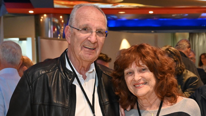 אורנה צור, שמשון הראל (צילום: אוהד הרכס ואיתי בלסון, מכון ויצמן למדע)