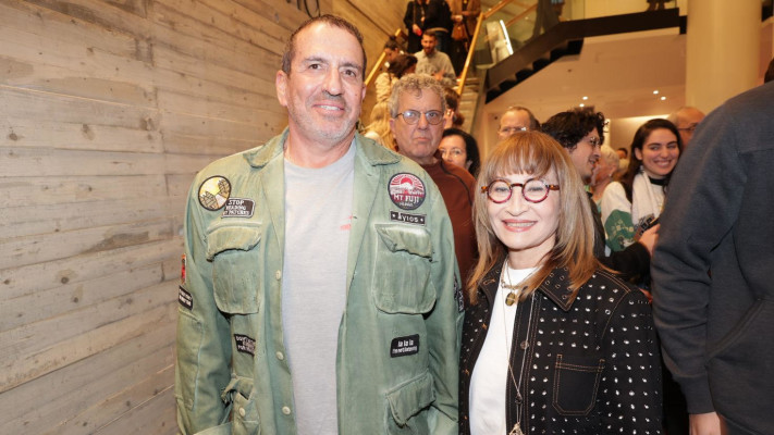 ציפי פינס, איל וולדמן  (צילום: רפי דלויה)