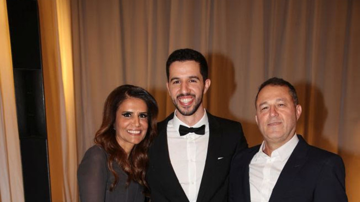 אלי ברקת, גיא ברקת, אלונה ברקת (צילום: אור גפן)