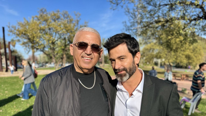 יהודה לוי, ג'קי אביסרור (צילום: יחצ)