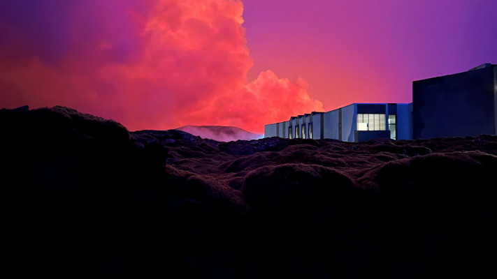 התפרצות הר הגעש באיסלנד