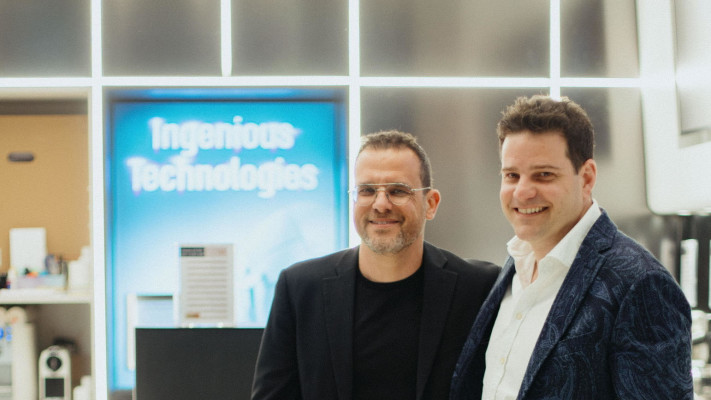 רונן סלם, רן אלבז (צילום: מקסים גרנוב)